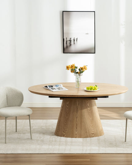 Ruby Eetkamerstoel - Beige Chenille