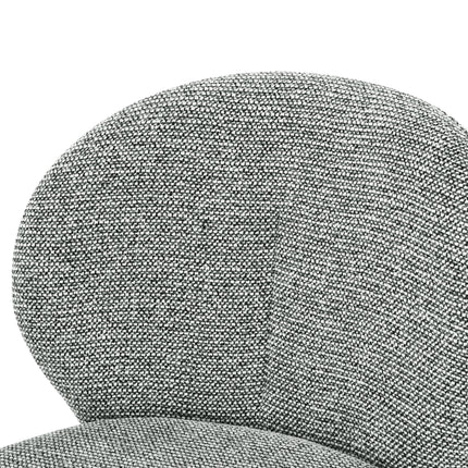 Esszimmerstuhl Ruby – Graues Chenille
