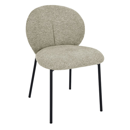 Esszimmerstuhl Ruby – Taupe Chenille