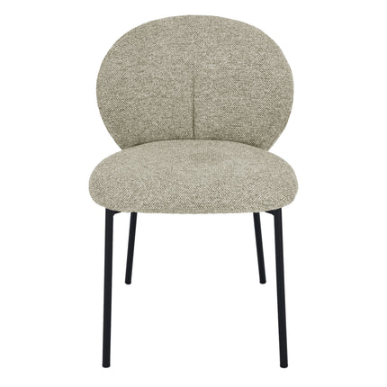 Esszimmerstuhl Ruby – Taupe Chenille
