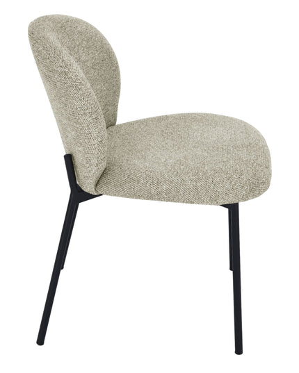 Ruby Eetkamerstoel - Taupe Chenille