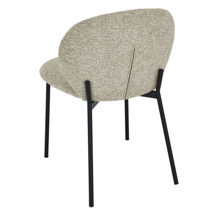 Esszimmerstuhl Ruby – Taupe Chenille