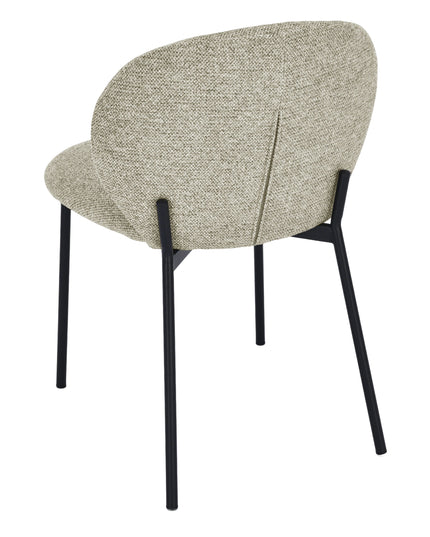 Ruby Eetkamerstoel - Taupe Chenille