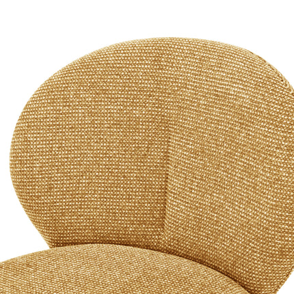 Esszimmerstuhl Ruby - Gelbes Chenille
