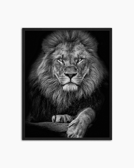 Le Lion - Décoration murale imprimée