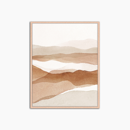 Paysage abstrait - Décoration murale imprimée