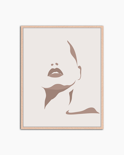 Art féminin - Décoration murale imprimée