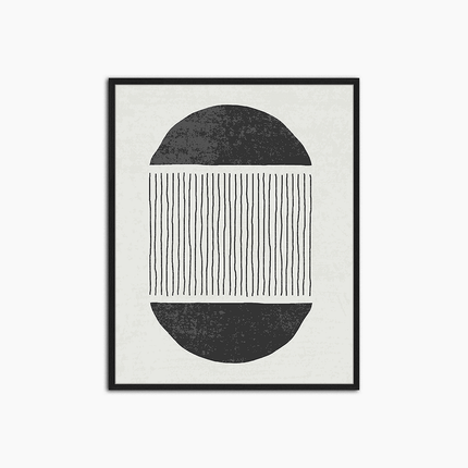 Résumé entre les deux - Décoration murale imprimée