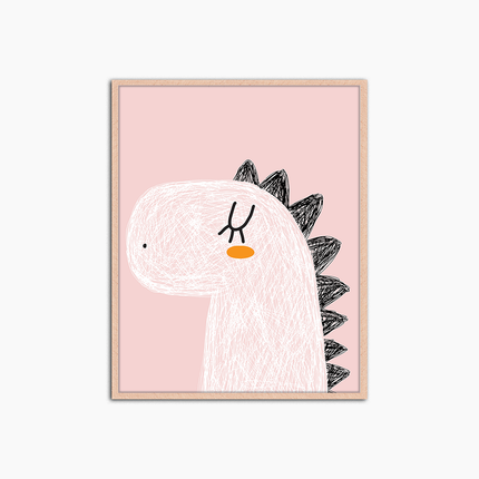 Mon dinosaure - Décoration murale imprimée