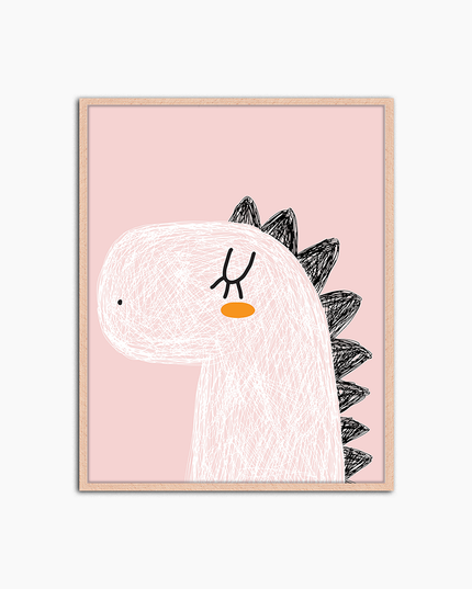 Mon dinosaure - Décoration murale imprimée