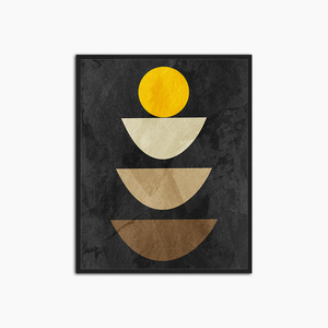 Formes Organiques - Décoration Murale Imprimée