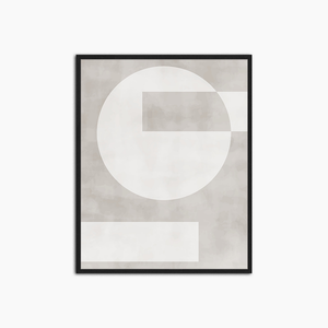 Abstrakte geometrische Kunst - Wanddekoration drucken