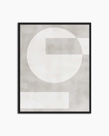 Abstrakte geometrische Kunst - Wanddekoration drucken