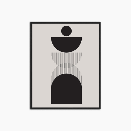 Géométrique - Décoration murale imprimée