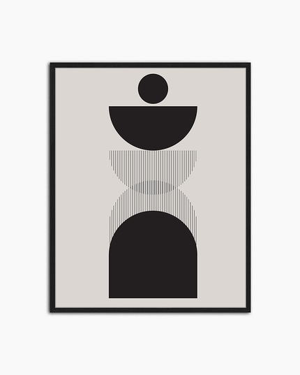 Geometric - Print Muurdecoratie