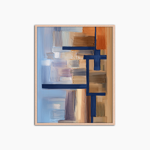 Surrealistic Abstract Art - Print Muurdecoratie