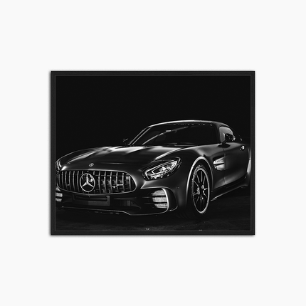 Mercedes-AMG GT-R – Druckwanddekoration