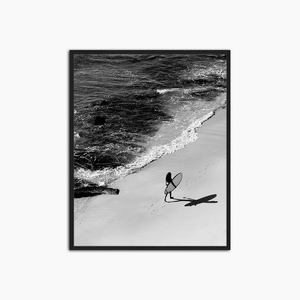 Surf Walking - Print Muurdecoratie