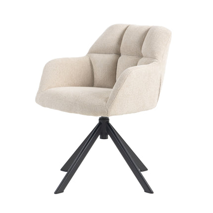 Chaise de salle à manger Tess - Beige