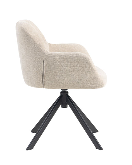 Tess Eetkamerstoel - Beige