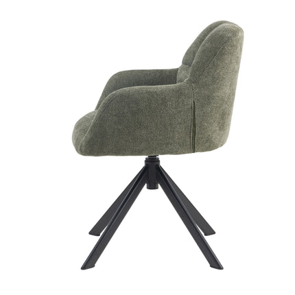 Chaise de salle à manger Tess - Verte