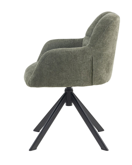 Tess Eetkamerstoel - Groen