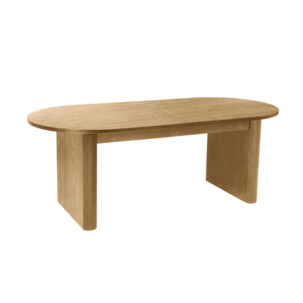 Eettafel Maya - Naturel Fineer - Uitschuifbaar 200-240cm