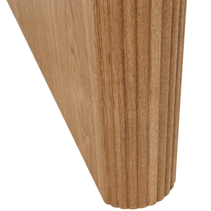 Eettafel Maya - Naturel Fineer - Uitschuifbaar 200-240cm