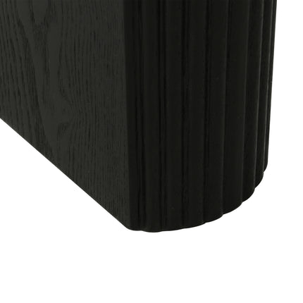 Table à manger Maya - Placage Noir - Extensible 200-240cm