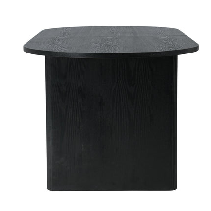Table à manger Maya - Placage Noir - Extensible 200-240cm