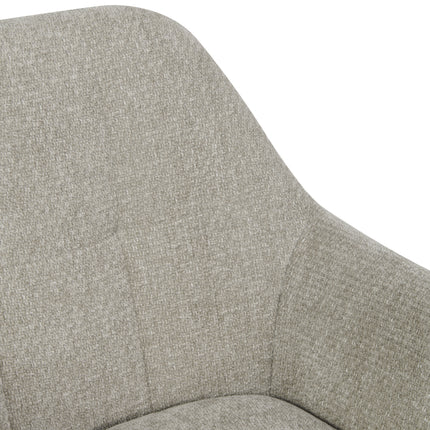 Chaise pivotante Breeze - Beige - Chenille