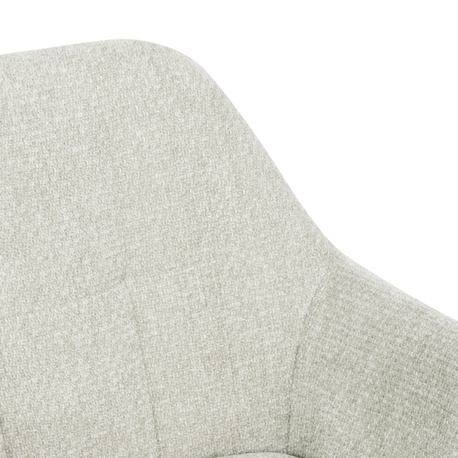 Breeze Draaistoel - Ecru - Chenille