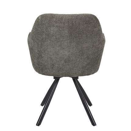 Chaise pivotante Breeze - Kaki - Chenille