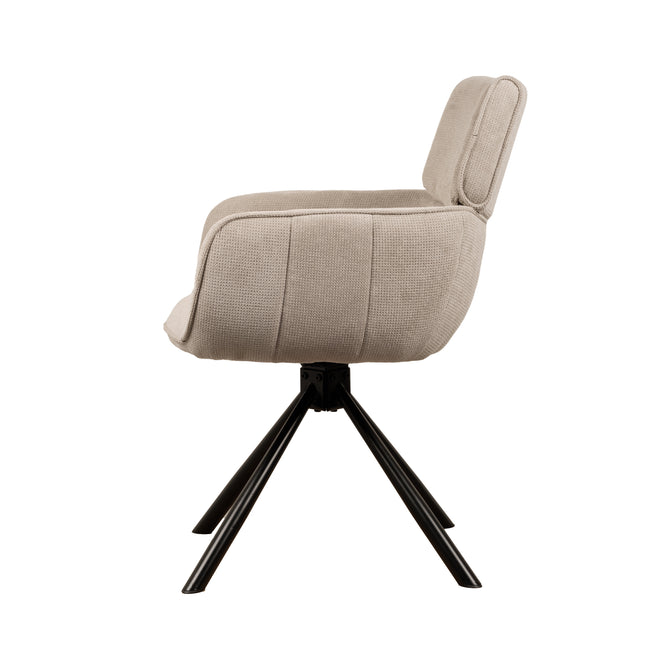 Cato Draaistoel - Beige - Weave