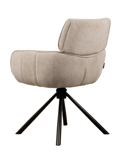 Cato Draaistoel - Beige - Weave