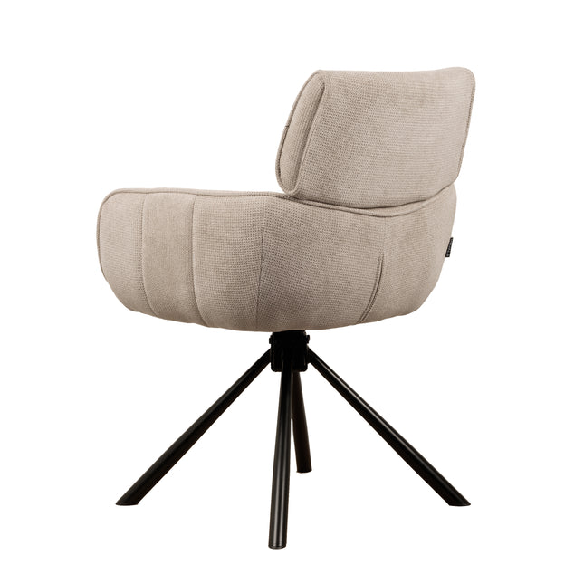 Cato Draaistoel - Beige - Weave