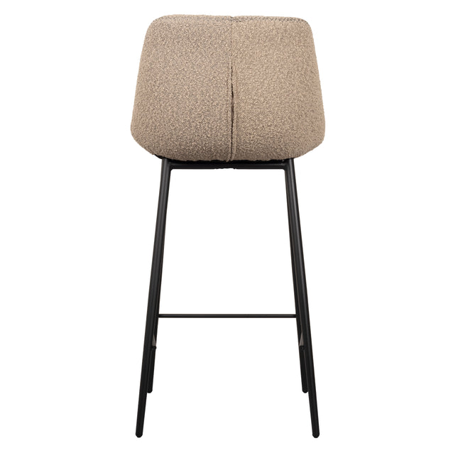 Tabouret de Bar Cezar - Boucle Beige