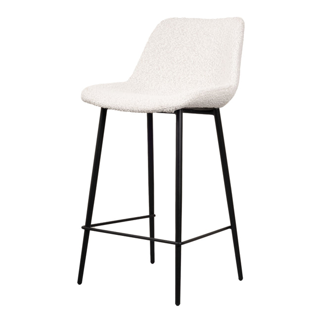 Tabouret de Bar Cezar - Boucle Écru