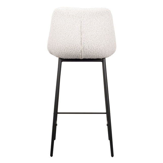 Tabouret de Bar Cezar - Boucle Écru