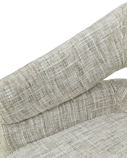 Chaise pivotante Clover - Sable - Chenille