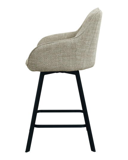Tabouret de Bar Daisy - Beige - Tissage