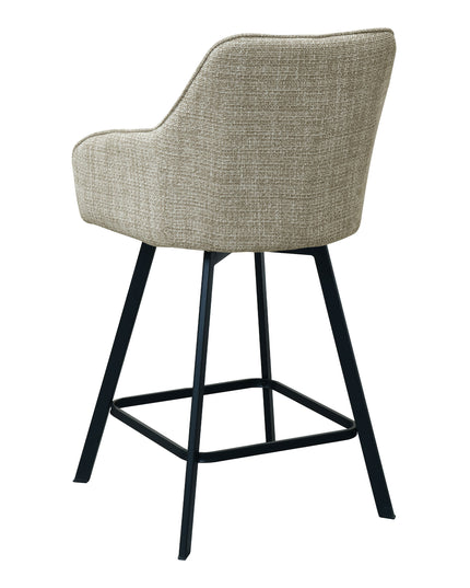 Tabouret de Bar Daisy - Beige - Tissage