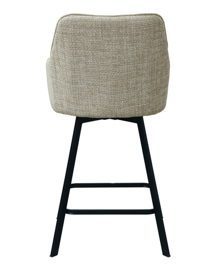 Tabouret de Bar Daisy - Beige - Tissage