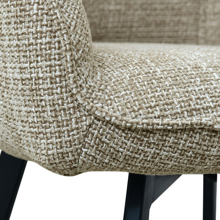 Daisy Barhocker – Beige – Geflecht