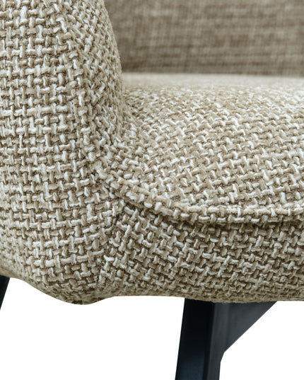 Tabouret de Bar Daisy - Beige - Tissage