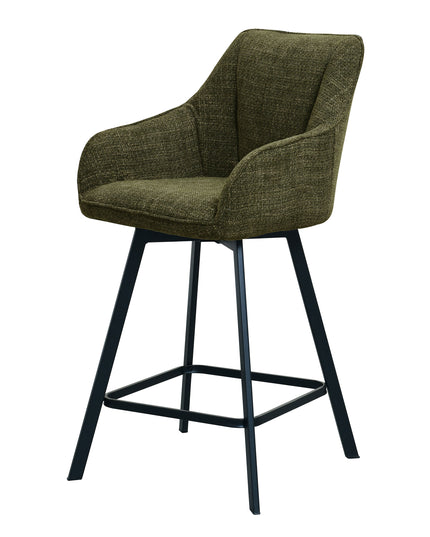 Tabouret de Bar Daisy - Vert - Tissage