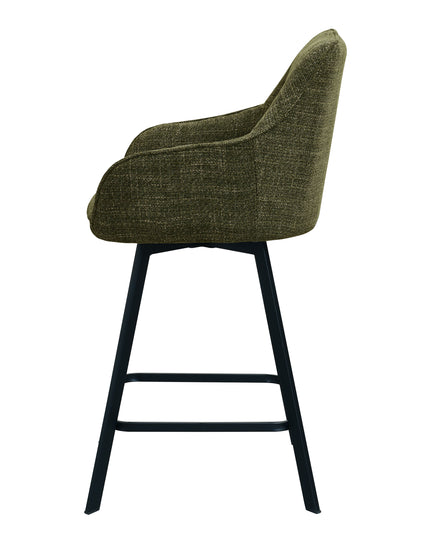 Tabouret de Bar Daisy - Vert - Tissage