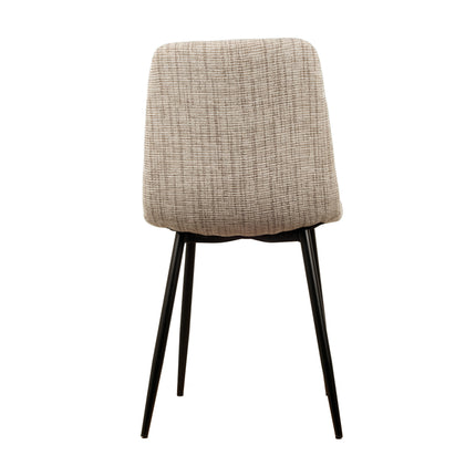 Chaise de salle à manger Elise - Beige - Chenille