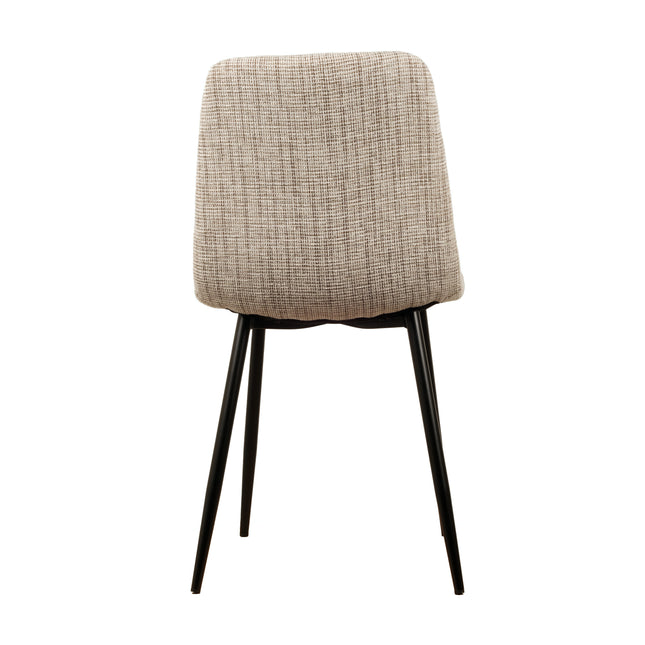 Elise Eetkamerstoel - Beige - Chenille