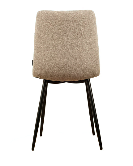 Elise Eetkamerstoel - Beige - Boucle